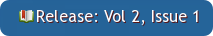 Release of Volume 2, Issue 1